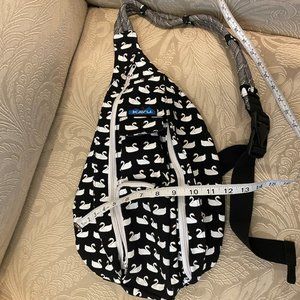 Swan Love Kavu Rope Bag - Barely used
